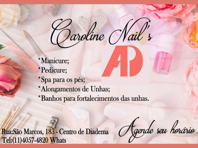 DIVULGAÇÃO - CAROL (ALOGAMENTO DE UNHAS)