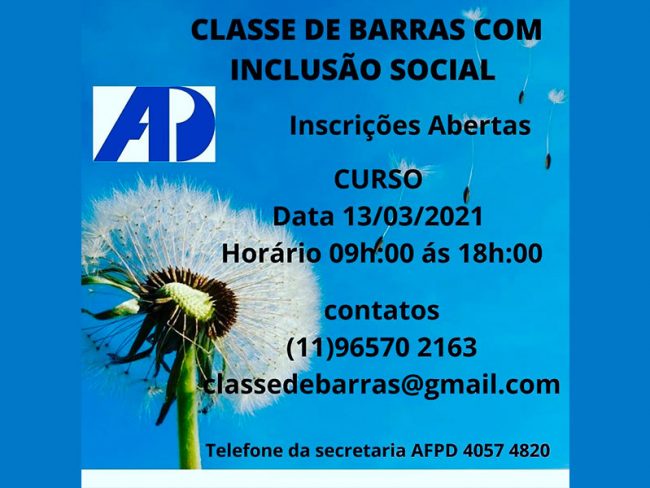DIVULGAÇÃO CURSO DE BARRAS - BETE