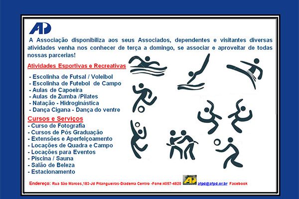 ATIVIDADES GERAIS ATIVIDADES GERAIS