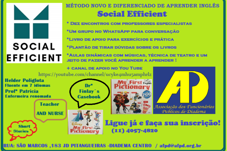 Social Efficient – Aulas de Inglês Social Efficient - Aulas de Inglês