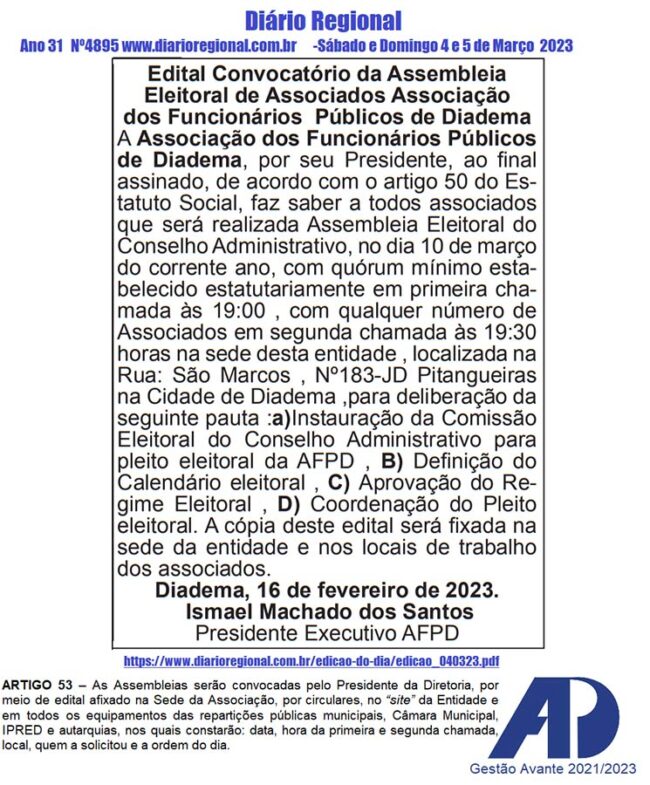 INFORMATIVO EDITAL SEDE INFORMATIVO EDITAL SEDE